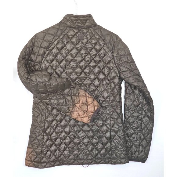 NWD Rainforest Women’s Brown Polyester Thermoluxe Puffer Jacket Size Small 1753 - Picture 14 of 14